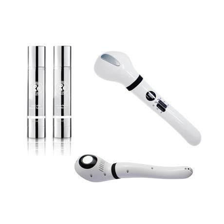 Body Indulge Set Plus Non-Surgical Hot and Cold Cordless Cellulite Reducer and Massager - luminanrg